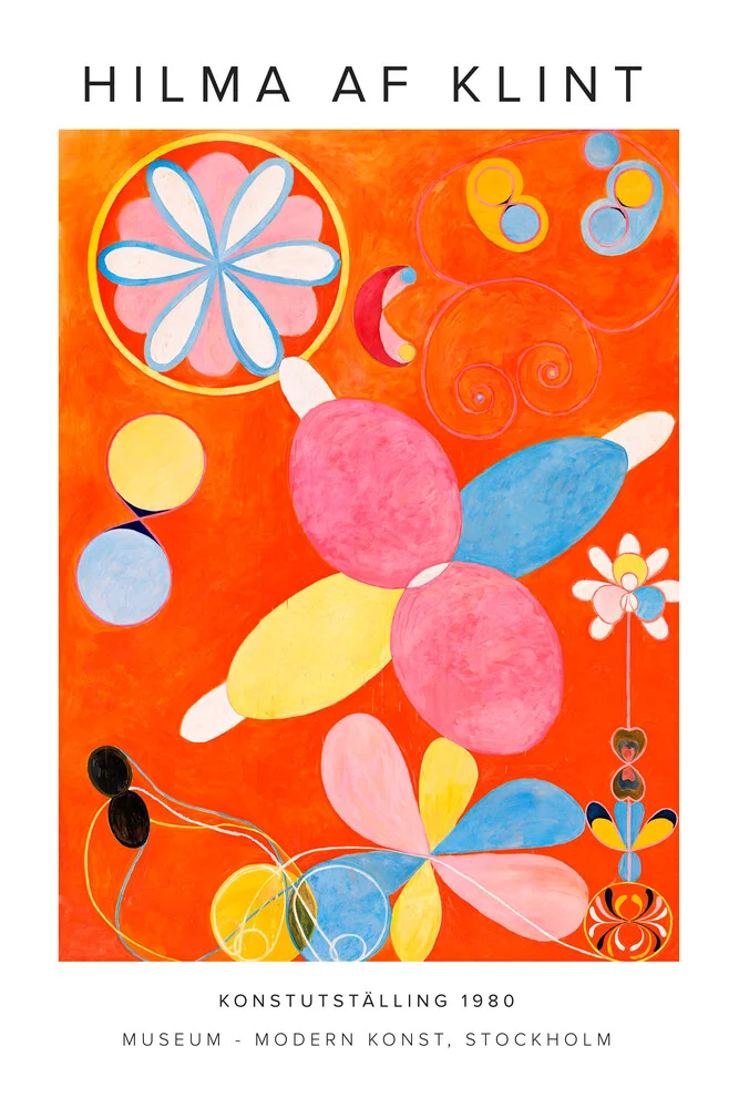 Hilma af Klint Konstutställing 2 - fotokunst von Art Classics