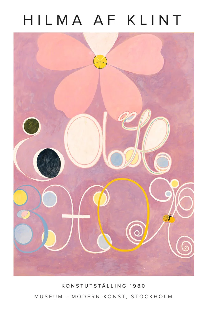 Hilma af Klint Konstutställing 1980 - Fineart photography by Art Classics