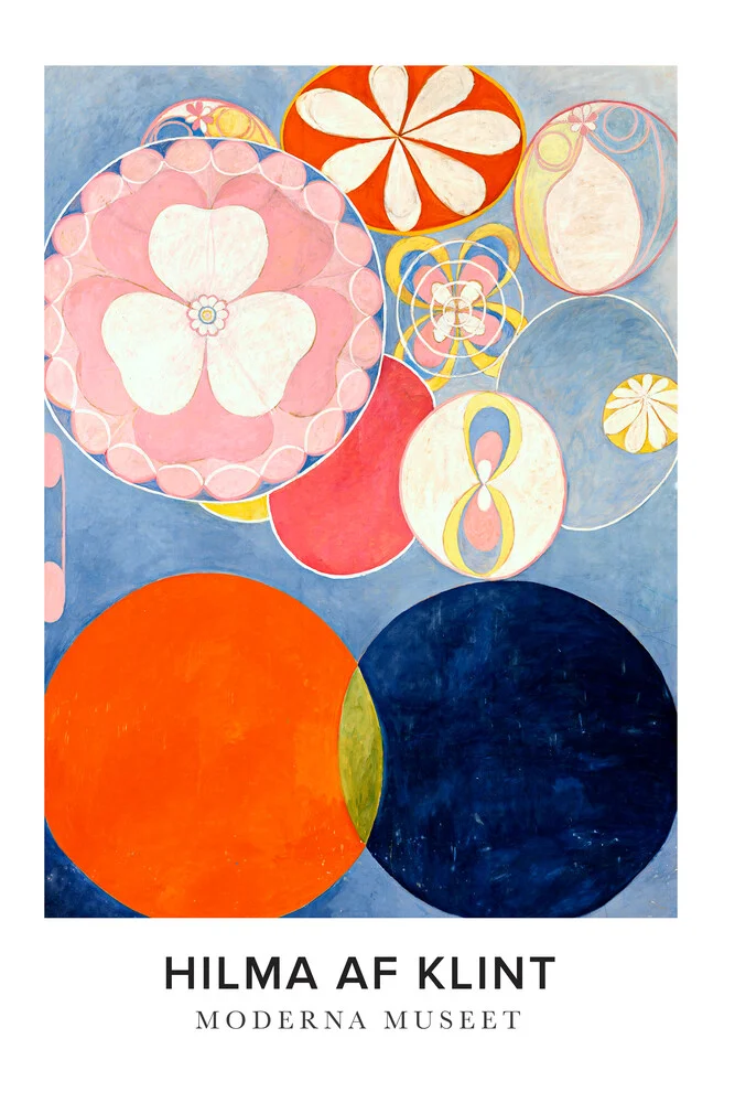 Hilma af Klint exhibition poster - Fineart photography by Art Classics
