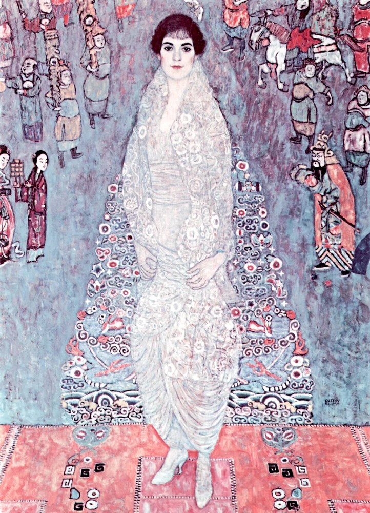 Gustav Klimt: Porträt der Baroness Elisabeth Bachofen-Echt - fotokunst von Art Classics