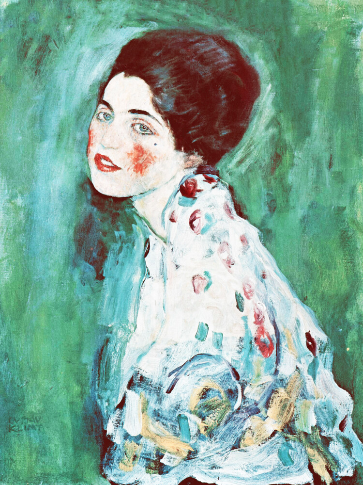 Gustav Klimt: Portrait of a Lady - Fineart photography by Art Classics