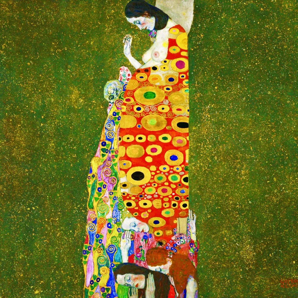 Gustav Klimt: Hope II - Fineart photography by Art Classics