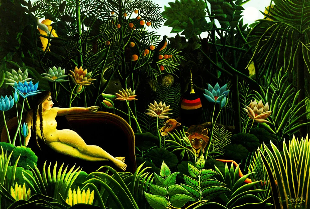 Henri Rousseau - Il Sogno - fotokunst von Art Classics