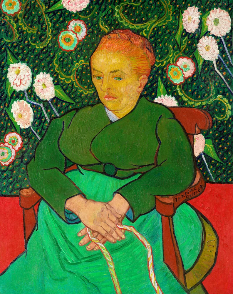 La Berceuse by Vincent van Gogh - Fineart photography by Art Classics