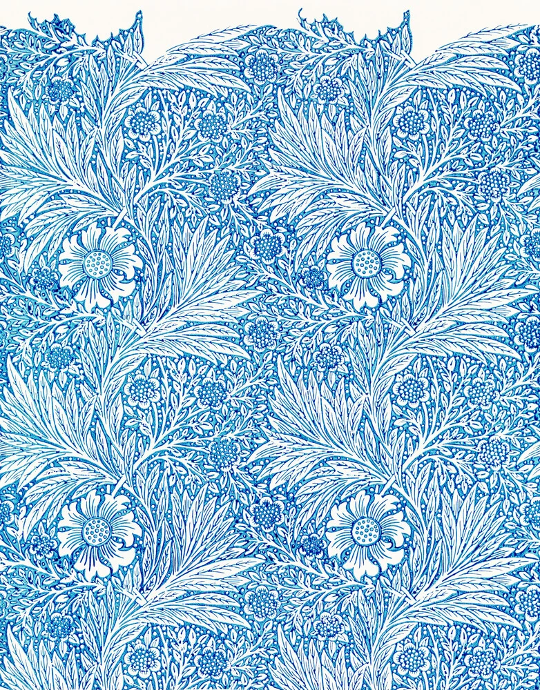 William Morris: Blue Merigold - Fineart photography by Art Classics