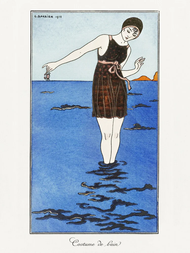 Costumes Parisiens von George Barbier - fotokunst von Art Classics