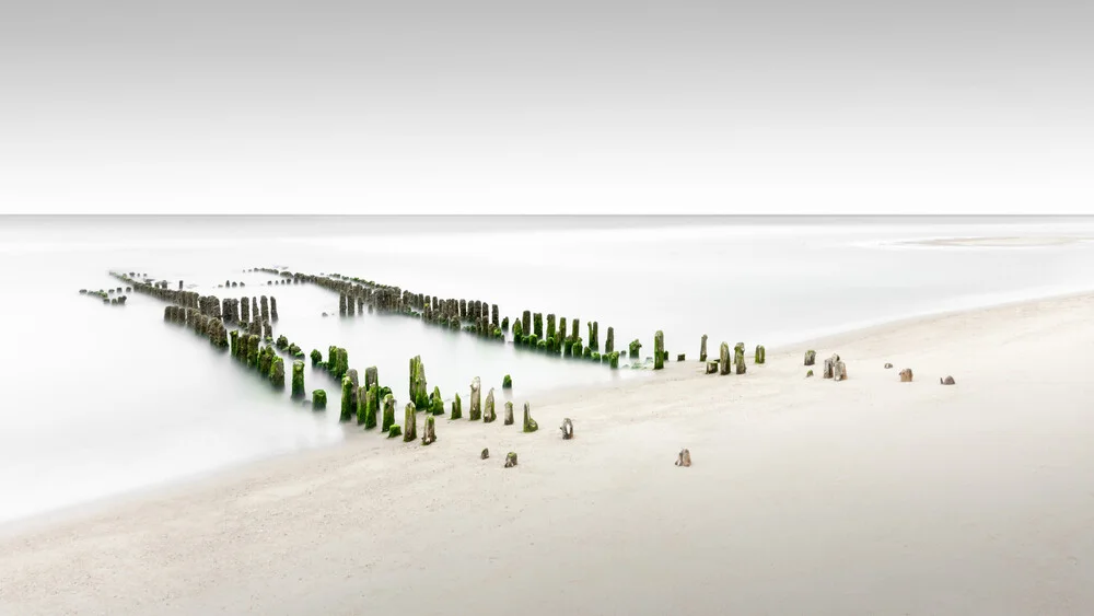 Rantum Groynes II | Sylt - fotokunst von Ronny Behnert