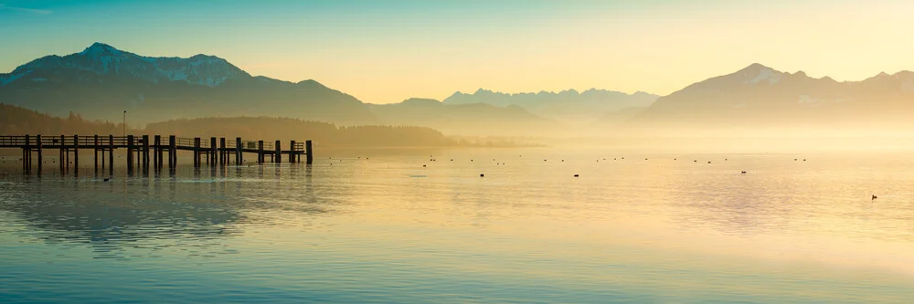 Chiemsee Panorama - fotokunst von Martin Wasilewski