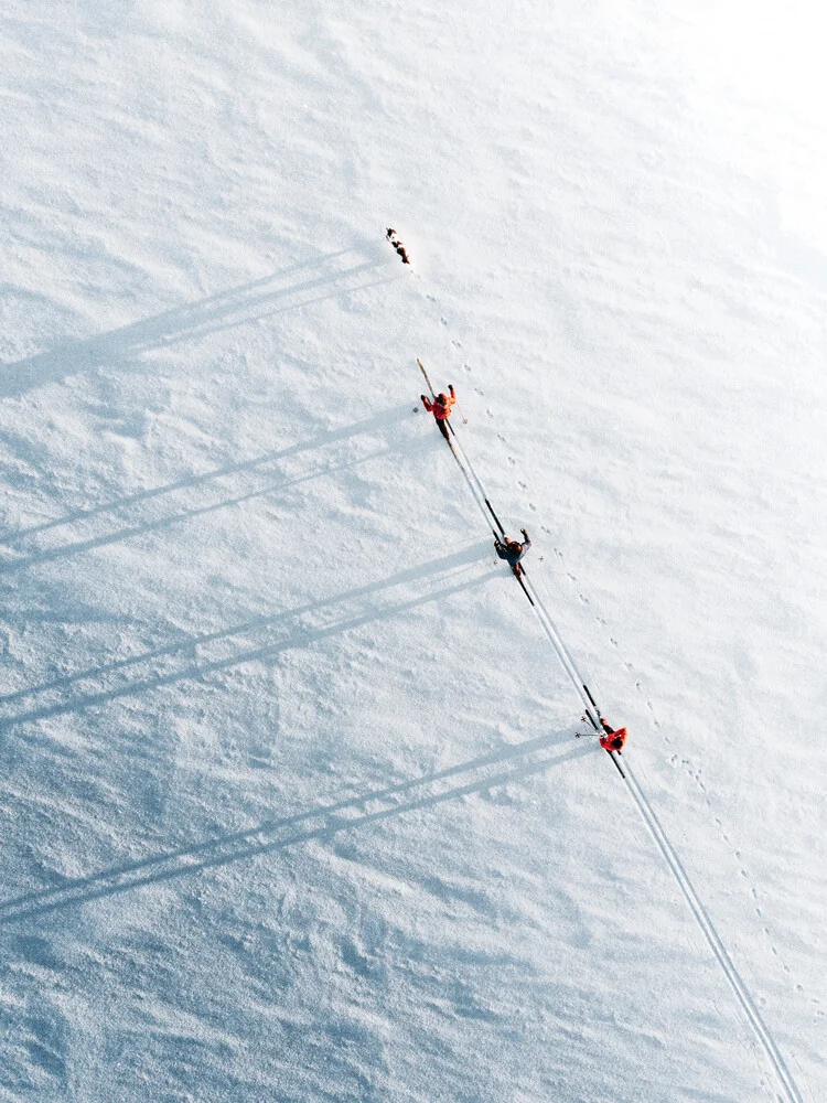 Skiing - fotokunst von Daniel Öberg