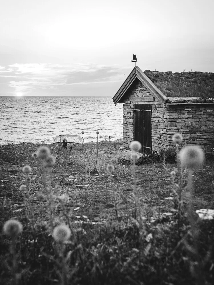 Stone cabin - fotokunst von Daniel Öberg