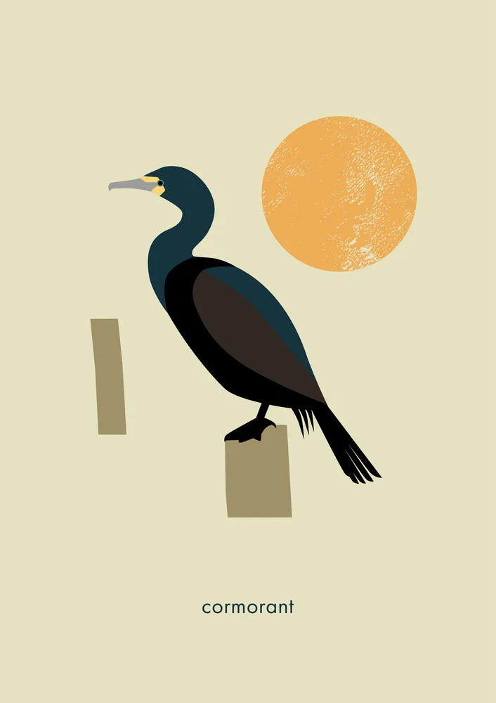 Kormoran - fotokunst von Maja Modén