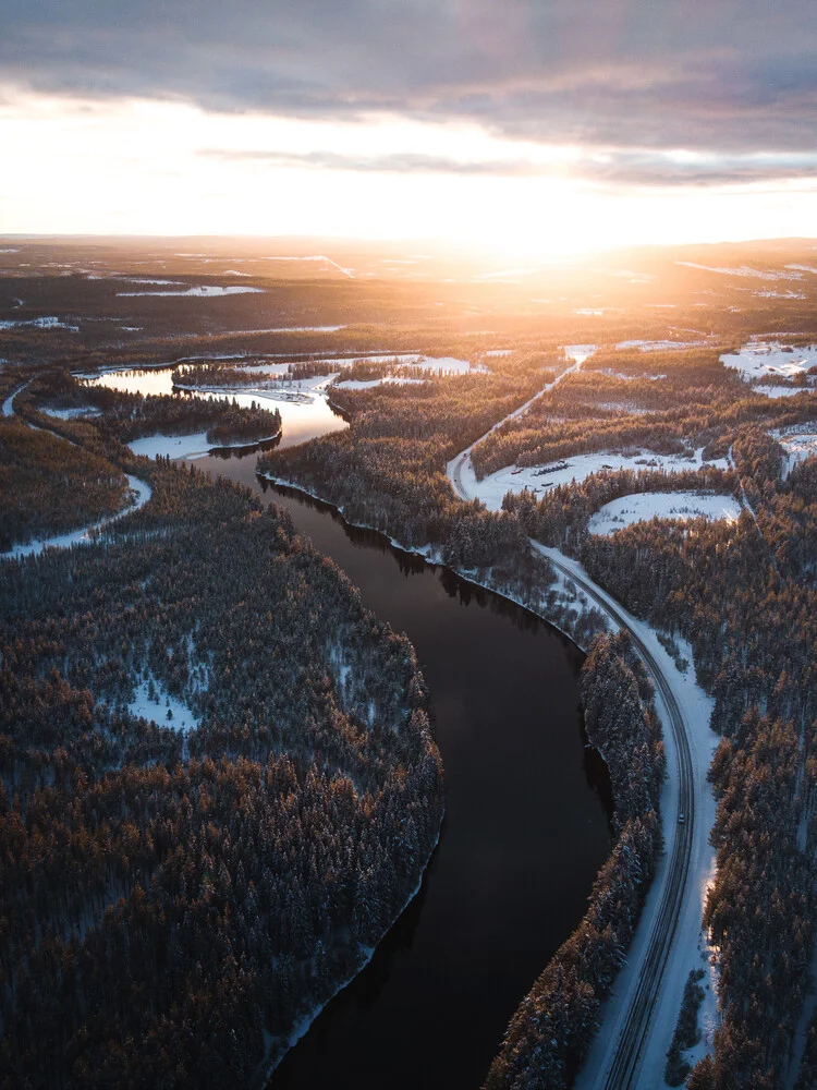 Sunset - fotokunst von Daniel Öberg