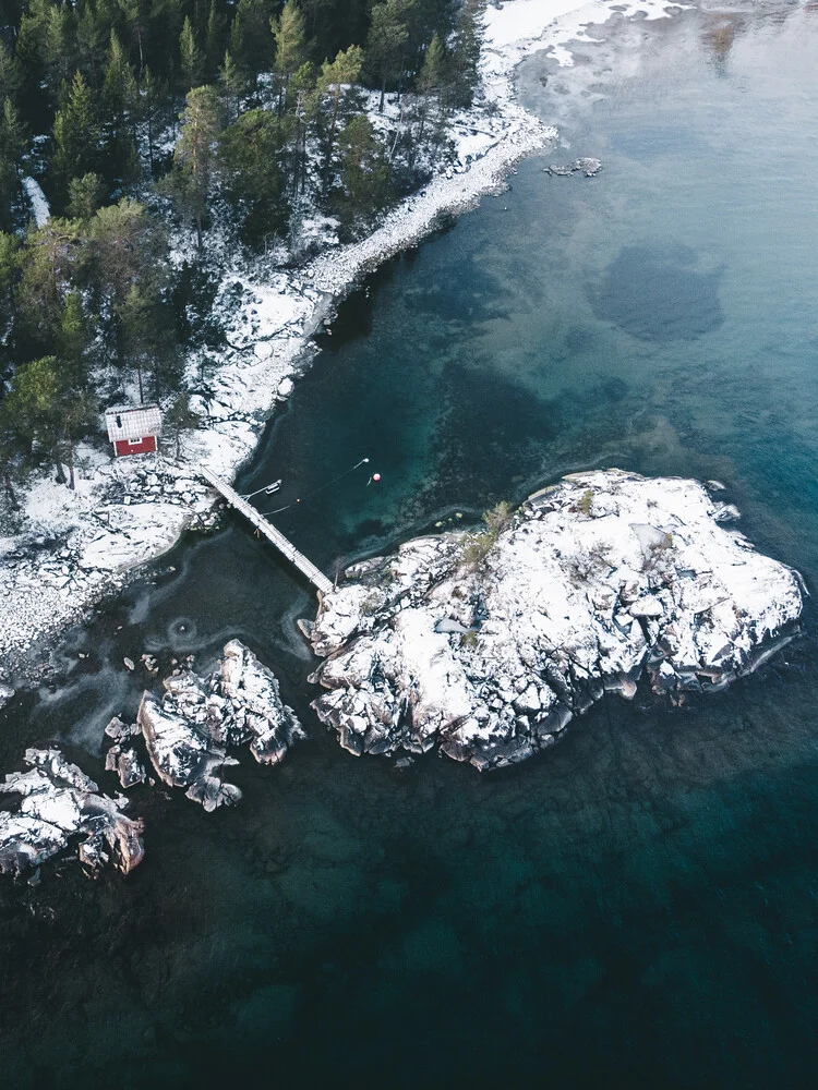 Winter island - fotokunst von Daniel Öberg