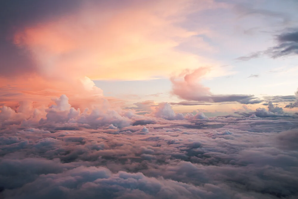 Up in the clouds - fotokunst von Alexander Fuchs