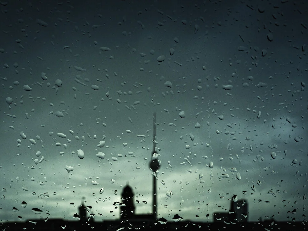 Berlin - Fernsehturm Skyline - fotokunst von Aurica Voss