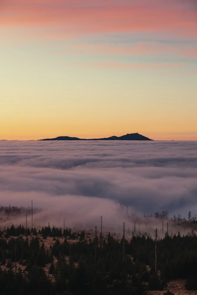 Mountains in Fog - Fineart photography by Florian Eichinger