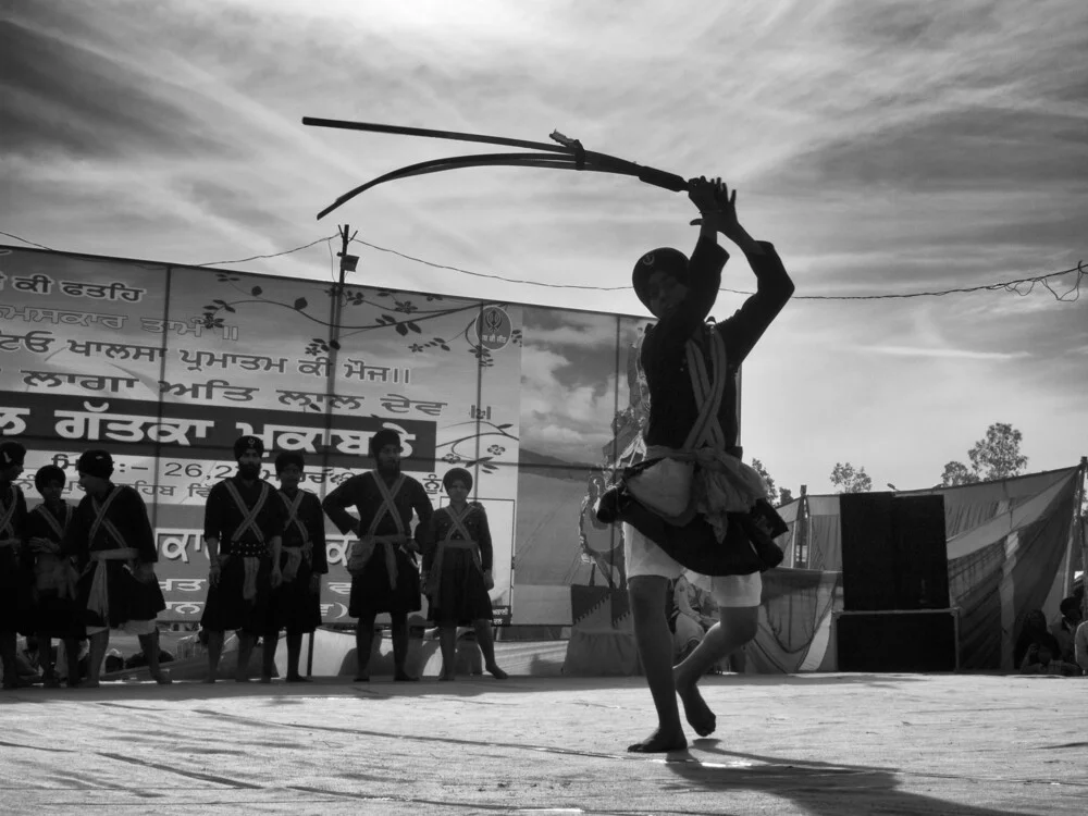 martial art - fotokunst von Jagdev Singh