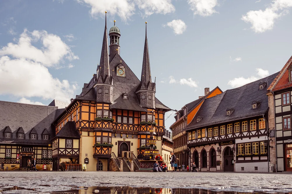 Rathaus Wernigerode - fotokunst von Oliver Henze