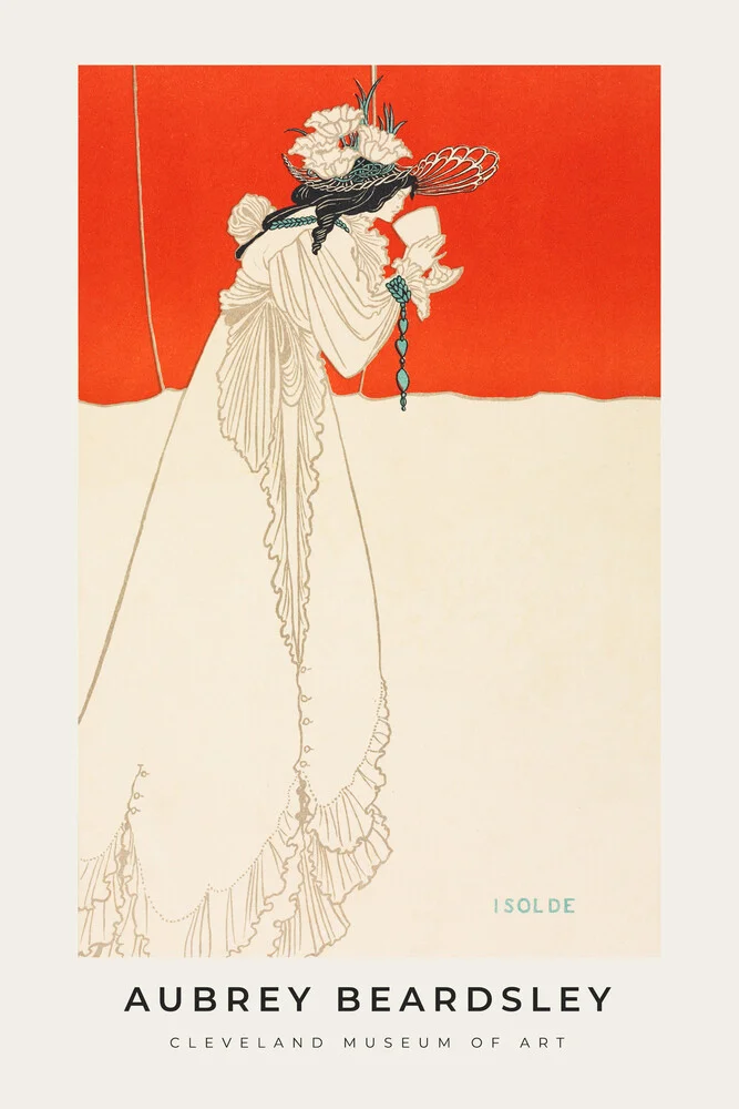 Aubrey Beardsley: Isolde - Fineart photography by Art Classics