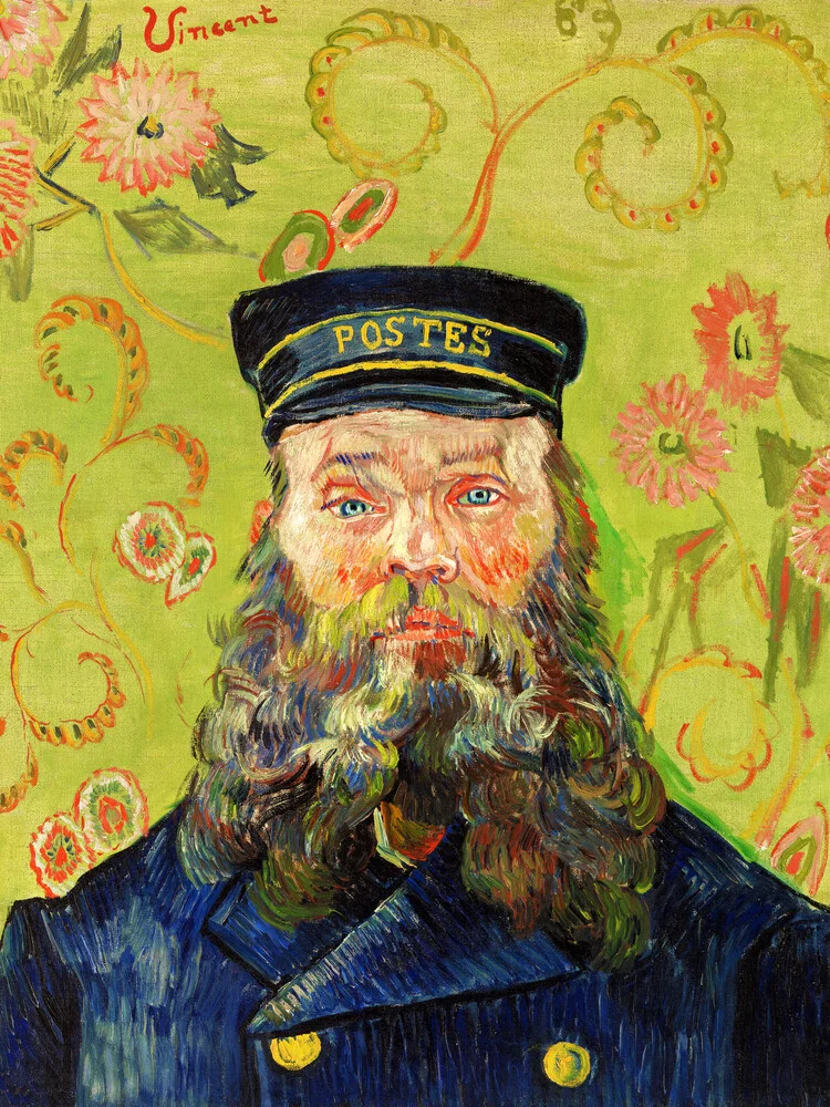 Vincent van Gogh: Der Postbote (Joseph Roulin) - fotokunst von Art Classics