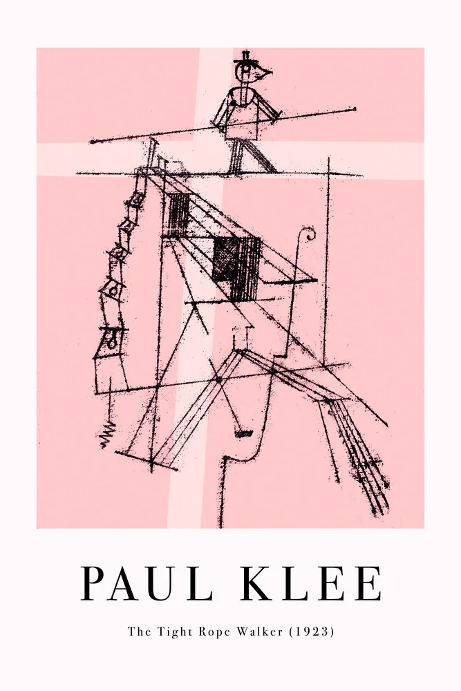 Paul Klee: Seiltänzer - fotokunst von Art Classics