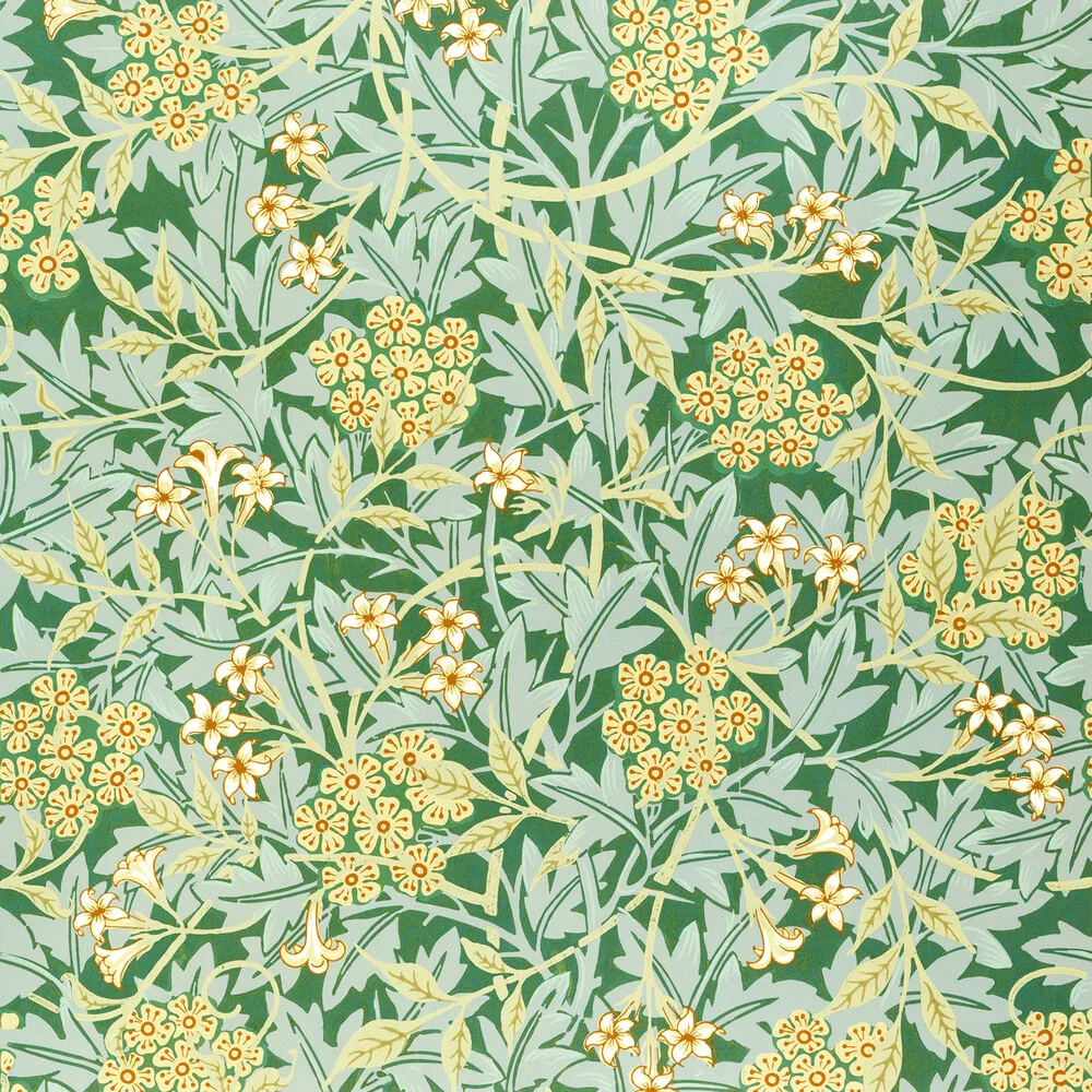 William Morris: Jasmine Pattern - Fineart photography by Art Classics