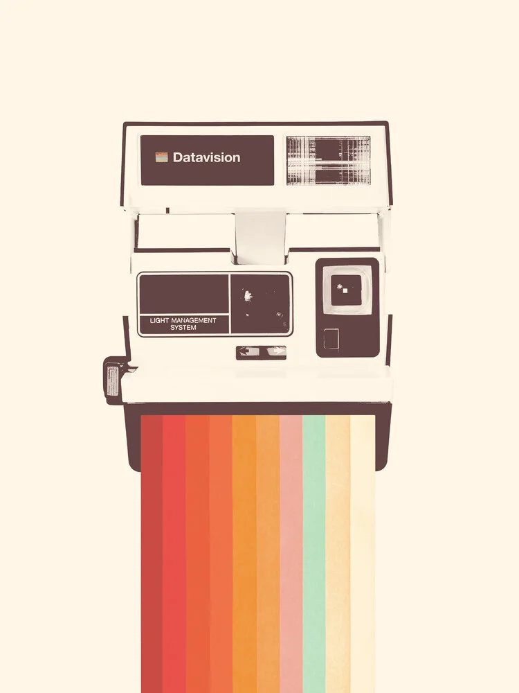 Instant Camera Rainbow - fotokunst von Florent Bodart