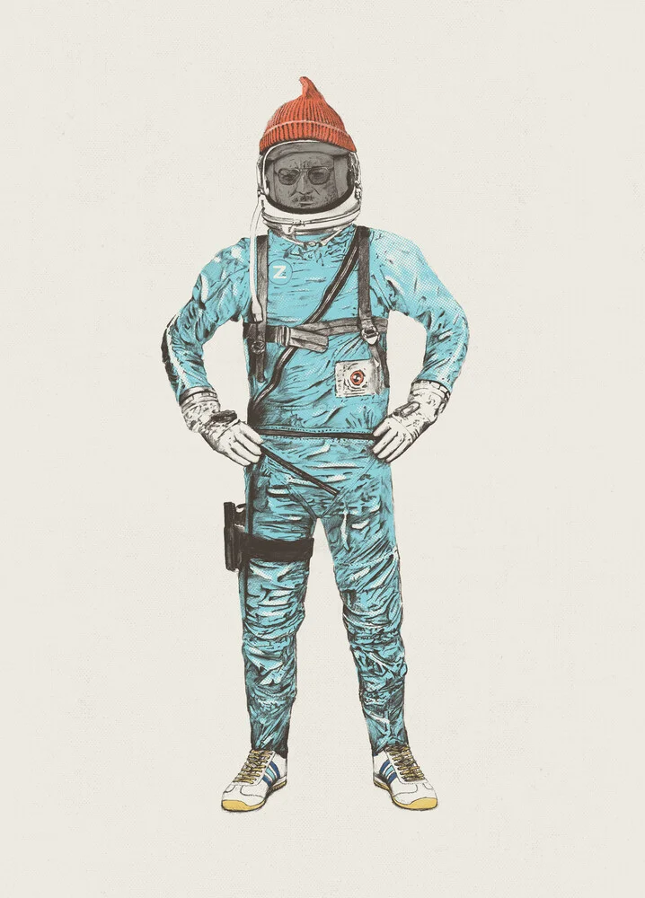 Zissou in Space - fotokunst von Florent Bodart