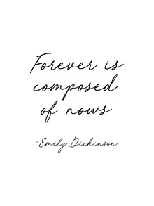 Wall art featuring an inspiring quote, gentle colors, calm and positive mood.