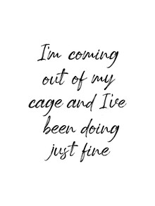 Typo Art, Coming Our Of My Cage (Germany, Europe)