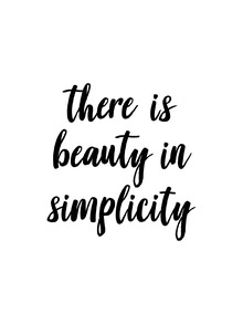 Typo Art, There is beauty in simplicity (Germany, Europe)
