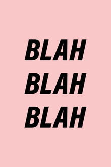 Typo Art, Blah Blah rose (Germany, Europe)