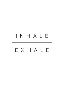 Typo Art, Inhale | Exhale (Germany, Europe)