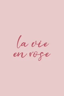 Illustration by Typo Art: soft pink color palette with inspiring words.