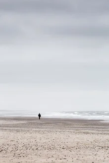 Photo art by Mareike Böhmer: gentle coastal landscape with sky and water
