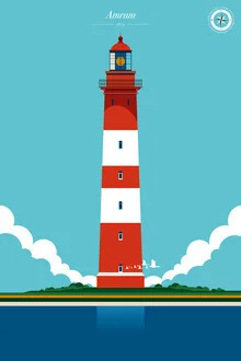 Lighthouse Amrum - Fineart photography by Bo Lundberg