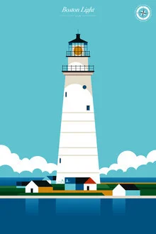 Lighthouse Boston Light - Fineart photography by Bo Lundberg