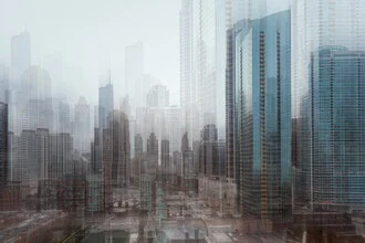 Photo by Roswitha Schleicher-Schwarz: view of a city landscape with skyscrapers.
