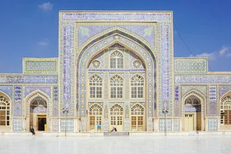 Photo art by Gernot Würtenberger: architectural detail of Masjid-i Jami in Afghanistan