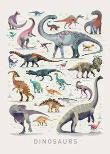 Dinosaurier 1 - fotokunst von Dieter Braun