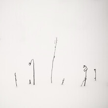 Lena Weisbek, Calligraphy In Snow