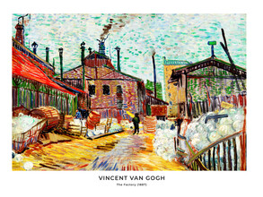 Art Classics, Vincent Van Gogh: The Factory - Netherlands, Europe)