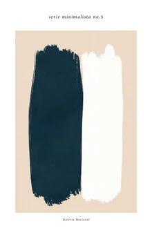 Illustration von Froilein Juno: minimalistische Linien in sanften Tönen