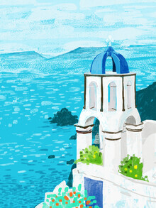 Uma Gokhale, Greek Landscape (Indien, Asien)