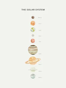 Kinderzimmer - The Solar System - Fineart photography by Christina Wolff