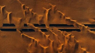 Half desert Dubai III - Fineart photography by André Alexander
