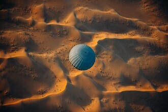 André Alexander, Sunrise hot air balloon ride IV (Vereinigte Arabische Emirate, Asien)