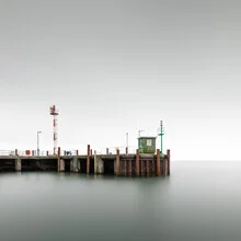 Fotokunst von Ronny Behnert: ruhige Langzeitbelichtung des Hafens auf Sylt