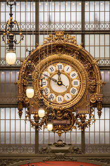 Jan Becke, Historic train station clock at the Musée d'Orsay (France, Europe)