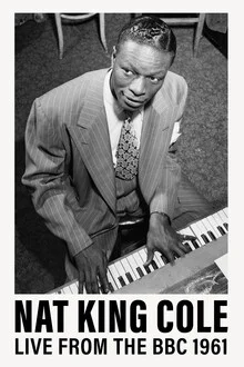 Photo art by Vintage Collection: Nat King Cole in stylish retro look